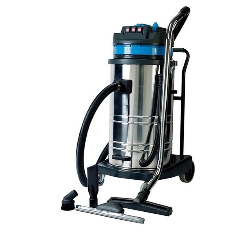 Aspiradora 80 lts de 3 motores